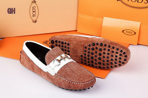 Tods Soft Leather Men Shoes--007